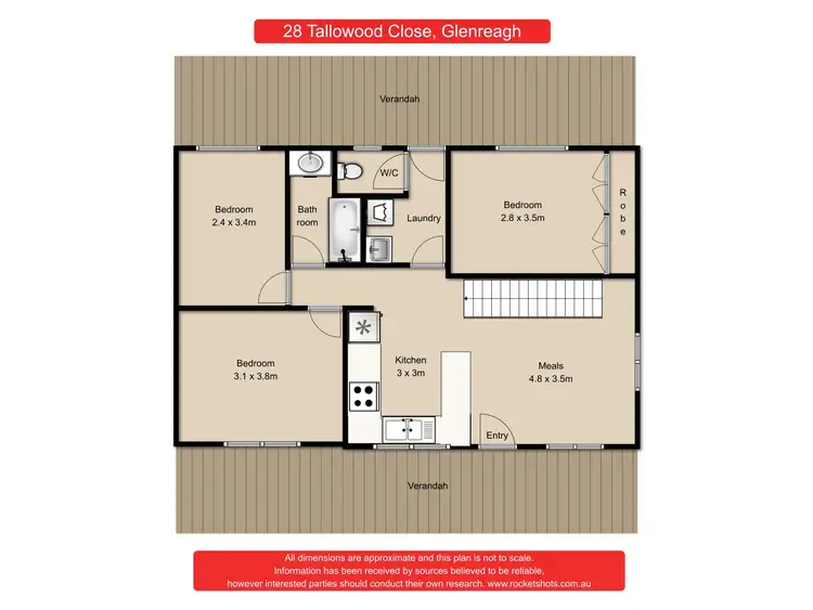 Floorplan of Homely house listing, 28 Tallowood Place, Glenreagh NSW 2450