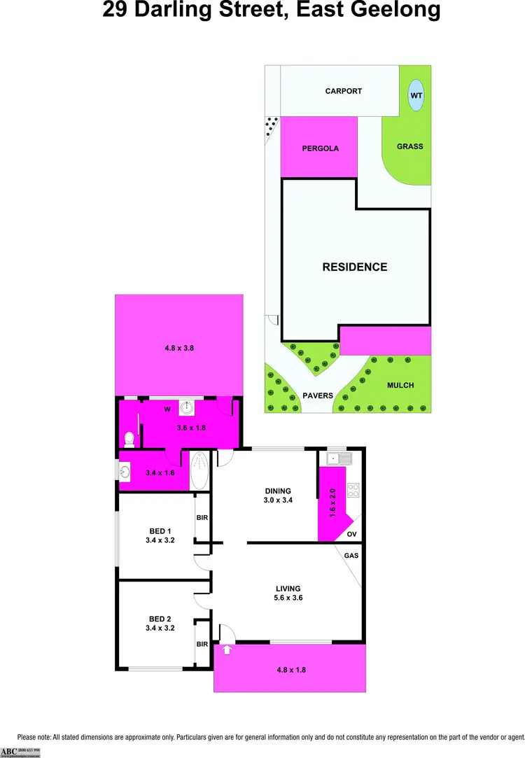 Floorplan of Homely house listing, 29 Darling Street, East Geelong VIC 3219