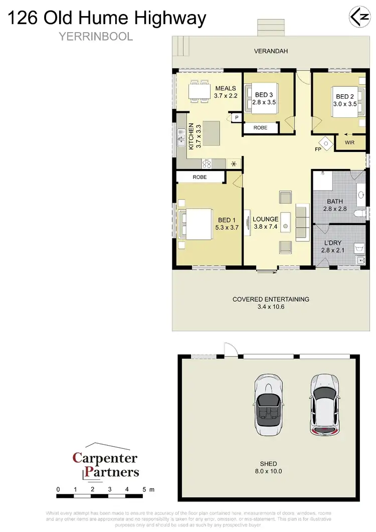 Floorplan of Homely house listing, 126 Old Hume Highway, Yerrinbool NSW 2575