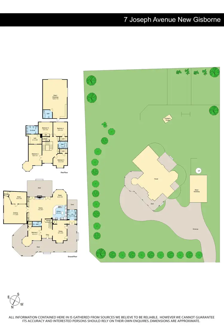 Floorplan of Homely house listing, 7 Joseph Avenue, New Gisborne VIC 3438