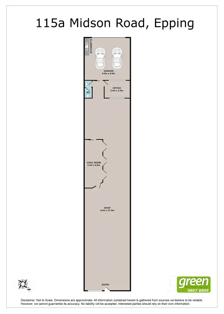Floorplan of Homely house listing, 115a Midson Road, Epping NSW 2121