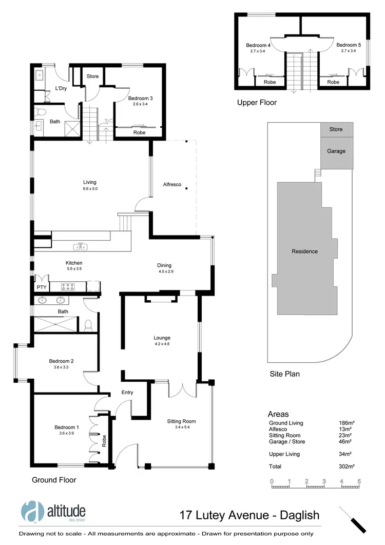Floorplan of Homely house listing, 17 Lutey Avenue, Daglish WA 6008
