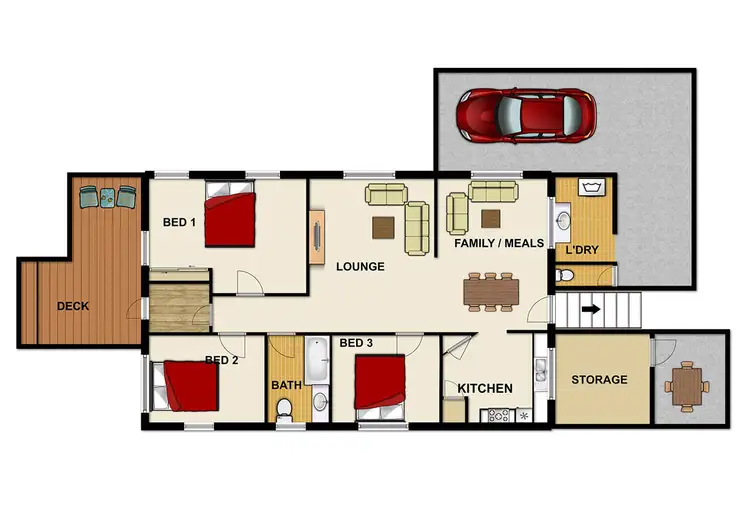 Floorplan of Homely house listing, 38 LIVERPOOL STREET, Eight Mile Plains QLD 4113