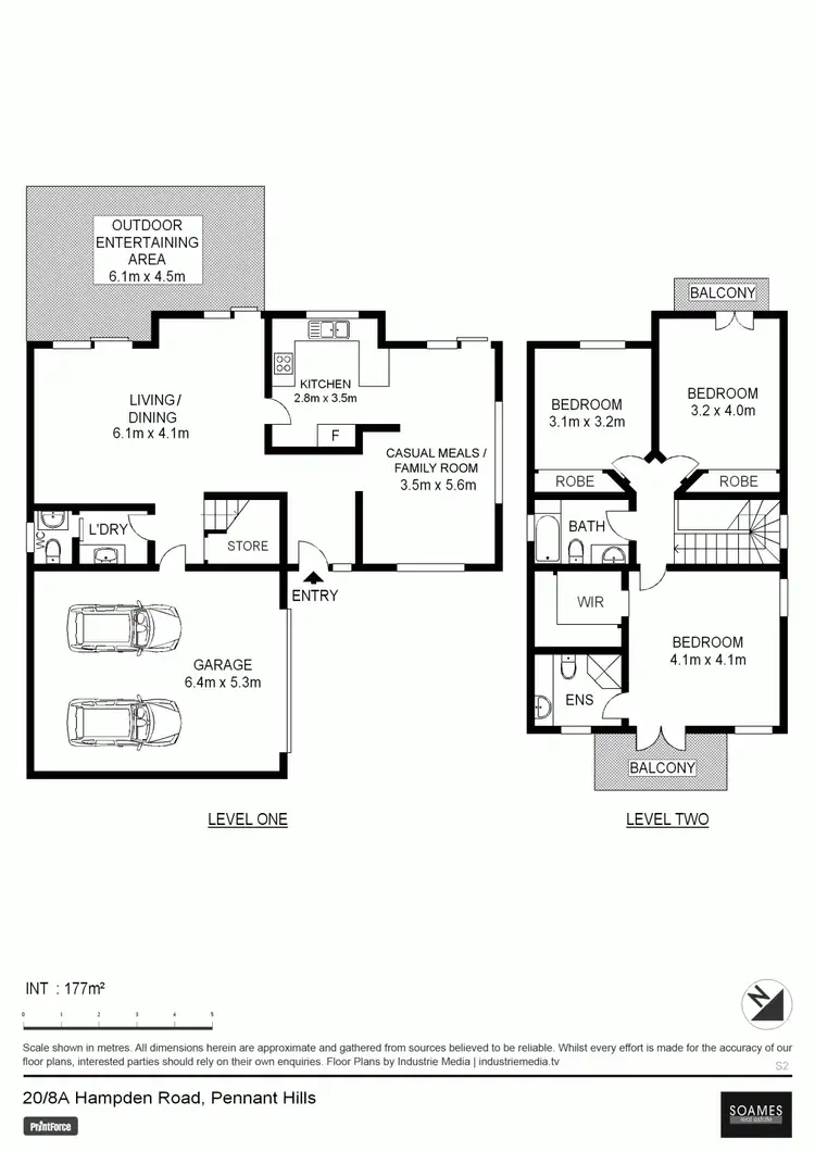 Floorplan of Homely house listing, 20/8a Hampden Road, Pennant Hills NSW 2120