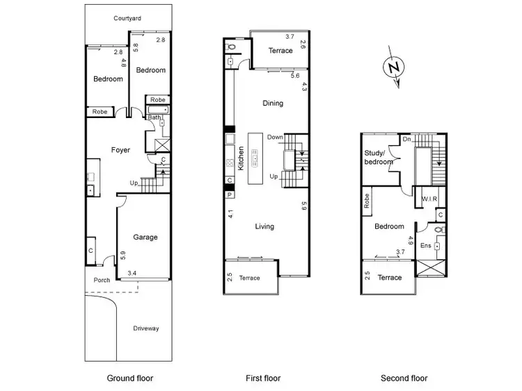 Floorplan of Homely house listing, 269 Graham Street, Port Melbourne VIC 3207