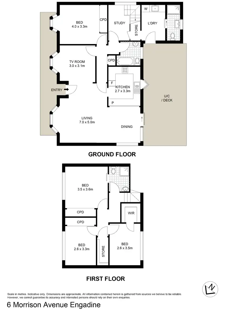 Floorplan of Homely house listing, 6 Morrison Avenue, Engadine NSW 2233