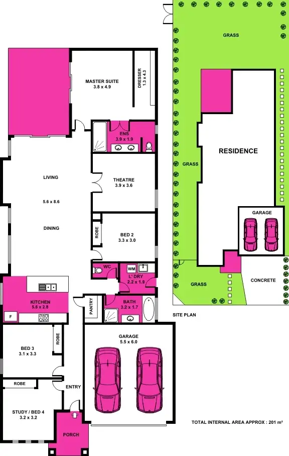 Floorplan of Homely house listing, 11 Werner Avenue, Marshall VIC 3216