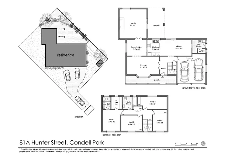 Floorplan of Homely house listing, 81a Hunter Street, Condell Park NSW 2200