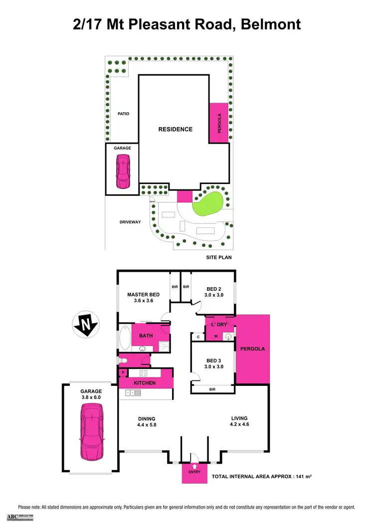 Floorplan of Homely house listing, 2/17 Mt Pleasant Road, Belmont VIC 3216
