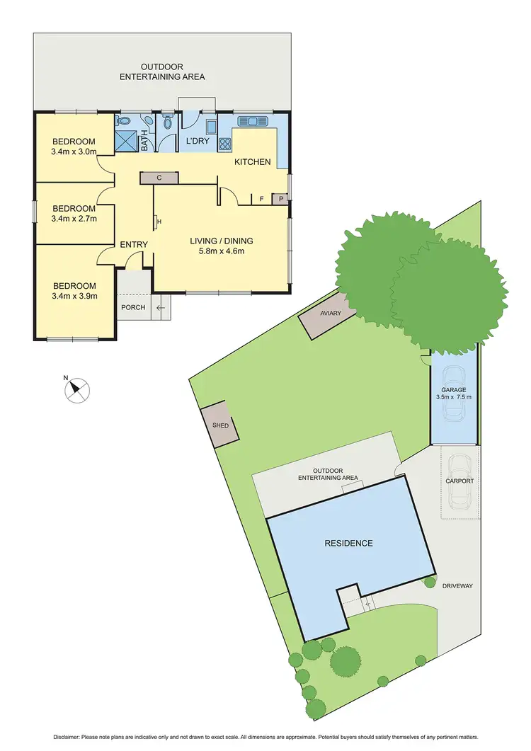 Floorplan of Homely house listing, 8 Centenary Crescent, Werribee VIC 3030