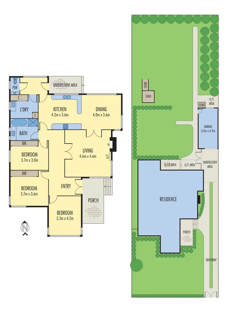 Floorplan of Homely house listing, 170 Biggs Street, St Albans VIC 3021