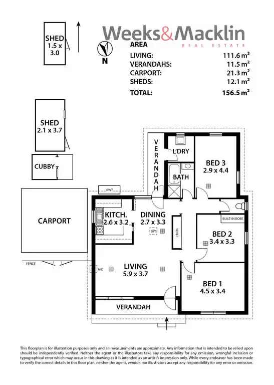 Floorplan of Homely house listing, 12 Salway Street, Elizabeth Park SA 5113