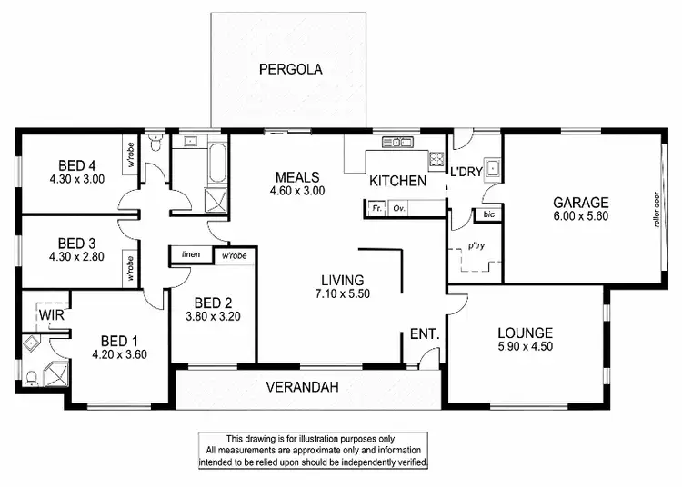 Floorplan of Homely house listing, 2 April Villa, Mount Gambier SA 5290