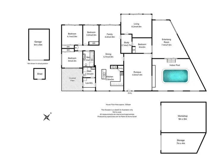 Floorplan of Homely house listing, 2 Pargonee Street, Dodges Ferry TAS 7173