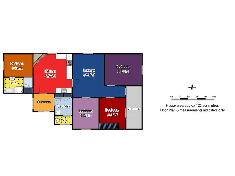 Floorplan of Homely house listing, 203 Dalton Street, Orange NSW 2800