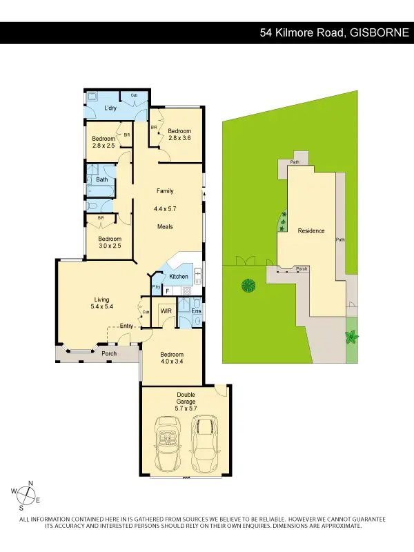 Floorplan of Homely house listing, 54 Kilmore Road, Gisborne VIC 3437