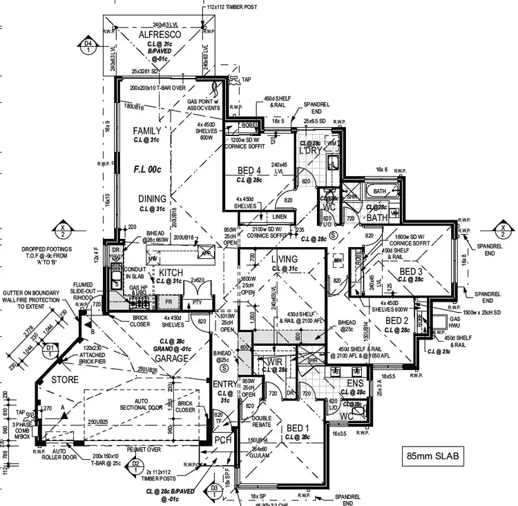 Floorplan of Homely house listing, 24A Treaty Oak Cove, Bibra Lake WA 6163