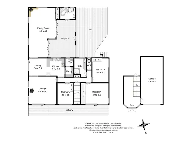 Floorplan of Homely house listing, 15 Monash Court, Devonport TAS 7310