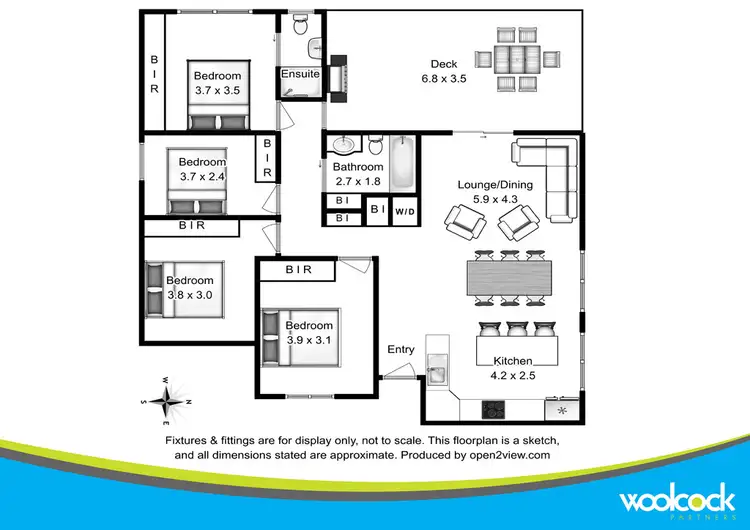 Floorplan of Homely house listing, 21 Dalkeith Street, Waverley TAS 7250