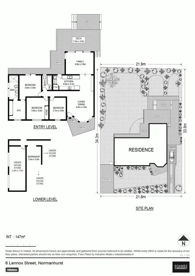 Floorplan of Homely house listing, 6 Lennox Street, Normanhurst NSW 2076
