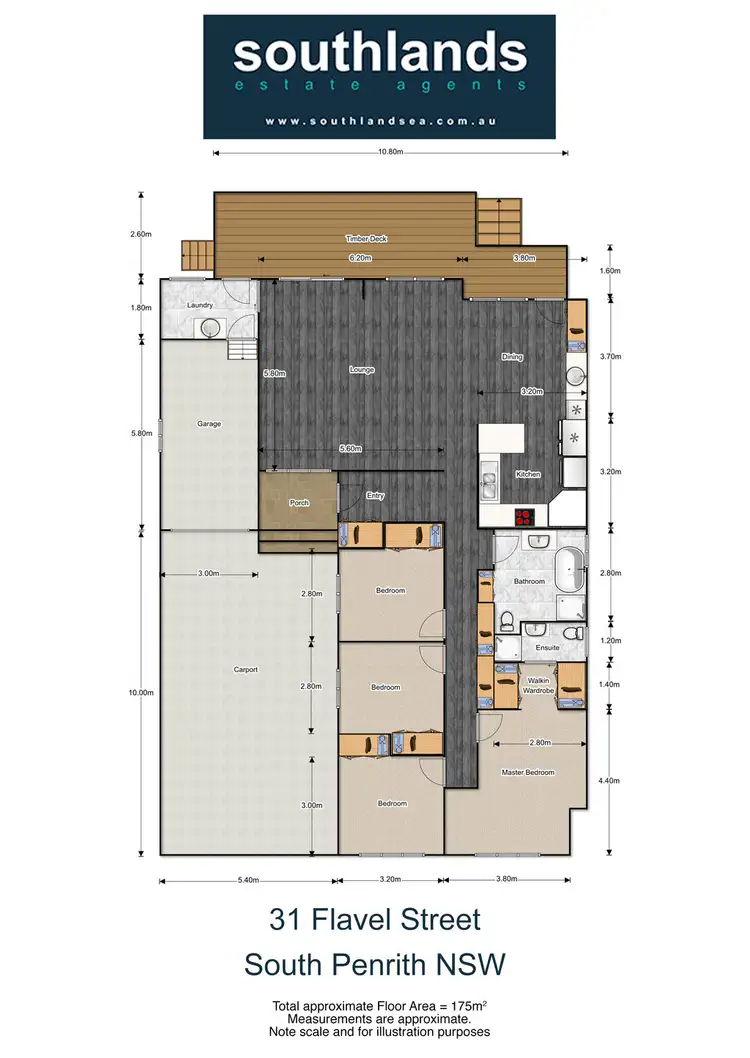 Floorplan of Homely house listing, 31 Flavel Street, South Penrith NSW 2750