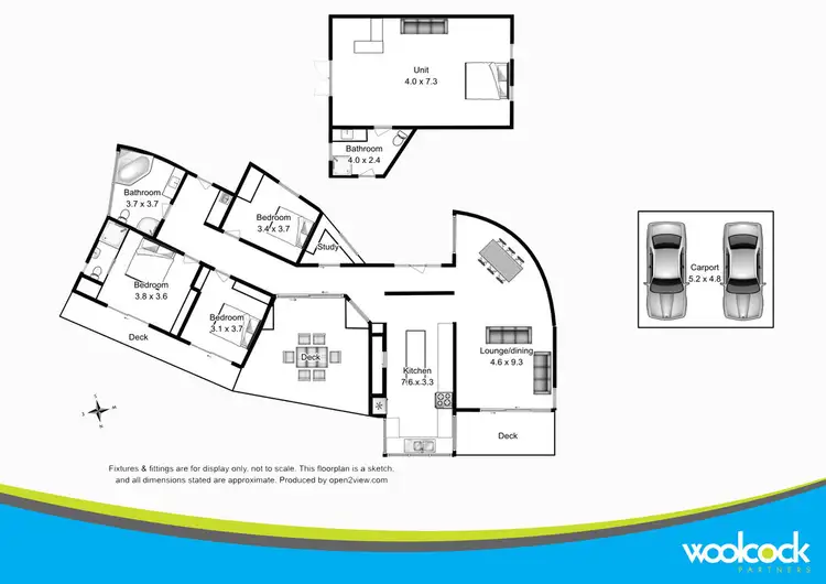 Floorplan of Homely house listing, 6 Valley View Drive, Riverside TAS 7250