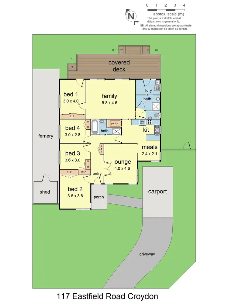 Floorplan of Homely house listing, 117 Eastfield Road, Croydon VIC 3136