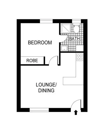 Floorplan of Homely unit listing, 27/22 Mowatt Street, Queanbeyan East NSW 2620