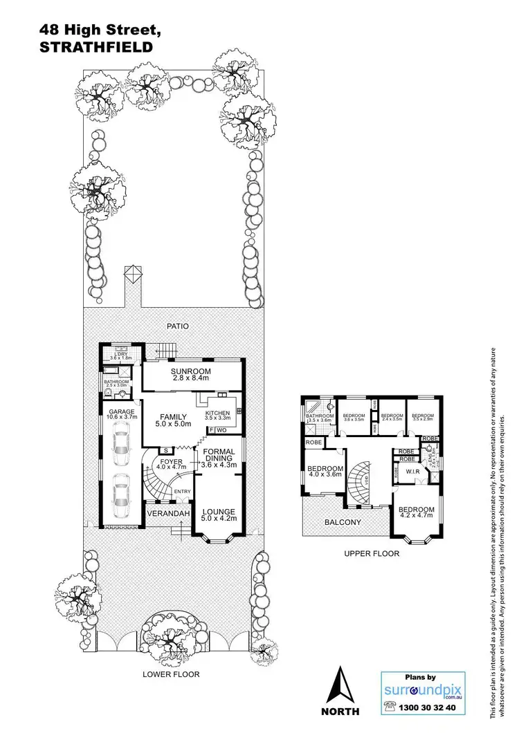 Floorplan of Homely house listing, 49 HIGH STREET, Strathfield NSW 2135