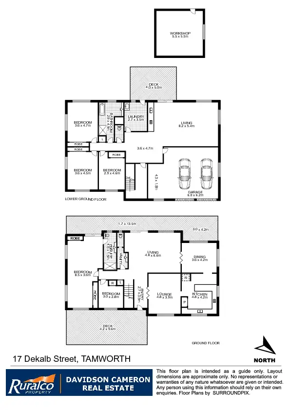 Floorplan of Homely house listing, 17 Dekalb Street, Tamworth NSW 2340