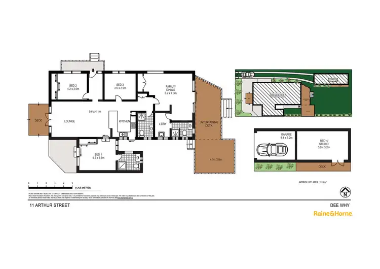 Floorplan of Homely house listing, 11 Arthur Street, Dee Why NSW 2099