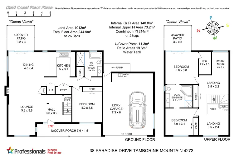 Floorplan of Homely house listing, 38 Paradise Drive, Tamborine Mountain QLD 4272