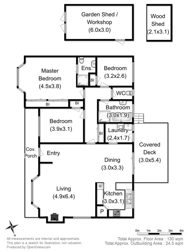 Floorplan of Homely house listing, 56 Kingfisher Street, Kingston TAS 7050