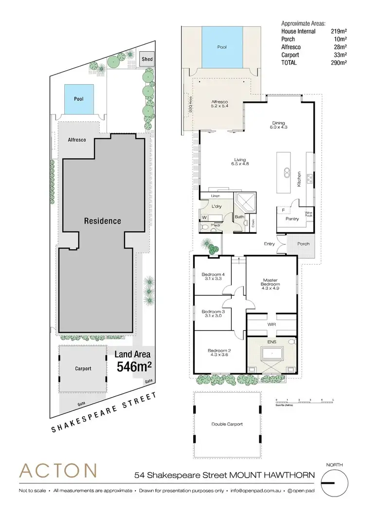 Floorplan of Homely house listing, 54 Shakespeare Street, Mount Hawthorn WA 6016
