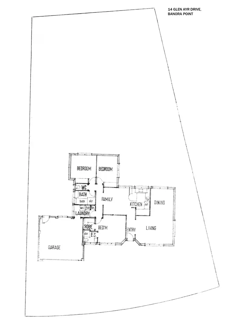 Floorplan of Homely house listing, 14 Glen Ayr Drive, Banora Point NSW 2486