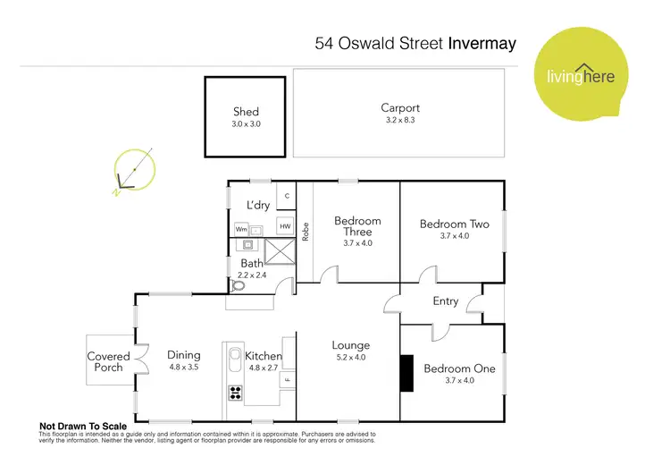Floorplan of Homely house listing, 54 Oswald Street, Invermay TAS 7248