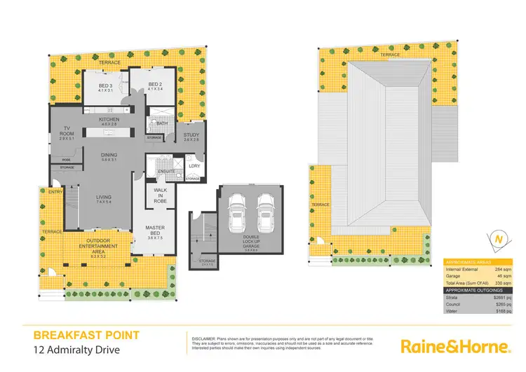 Floorplan of Homely apartment listing, 12 Admiralty Drive, Breakfast Point NSW 2137