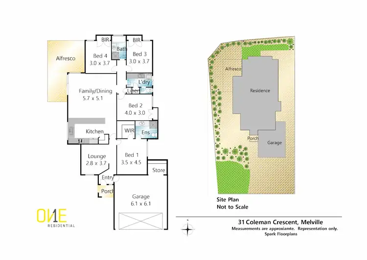 Floorplan of Homely house listing, 31 Coleman Crescent, Melville WA 6156