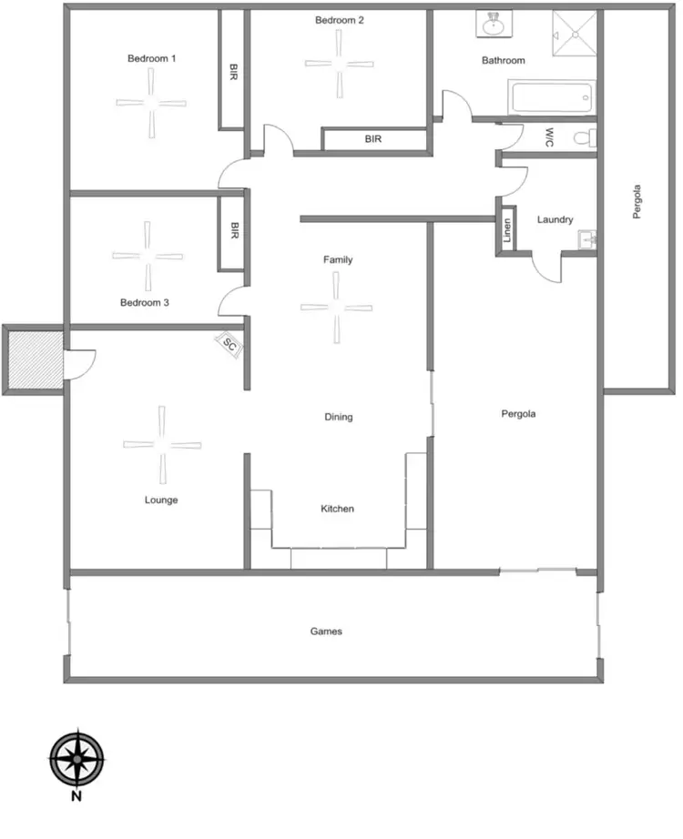 Floorplan of Homely house listing, 39 Green Street, Bordertown SA 5268
