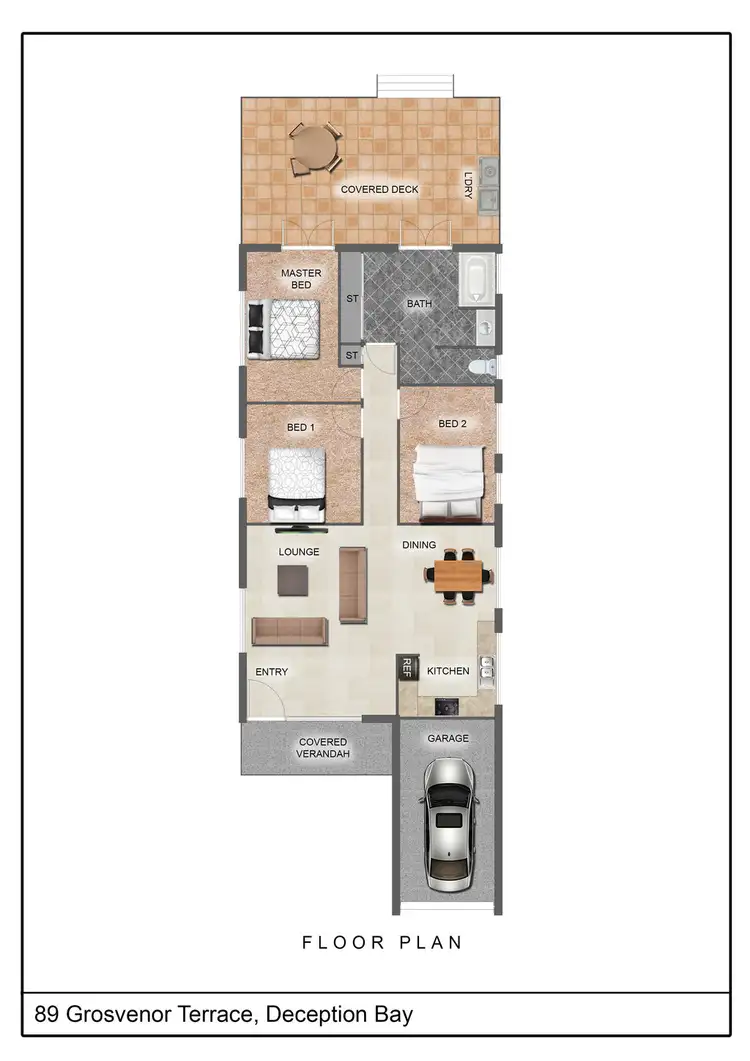 Floorplan of Homely house listing, 89 Grosvenor Terrace, Deception Bay QLD 4508