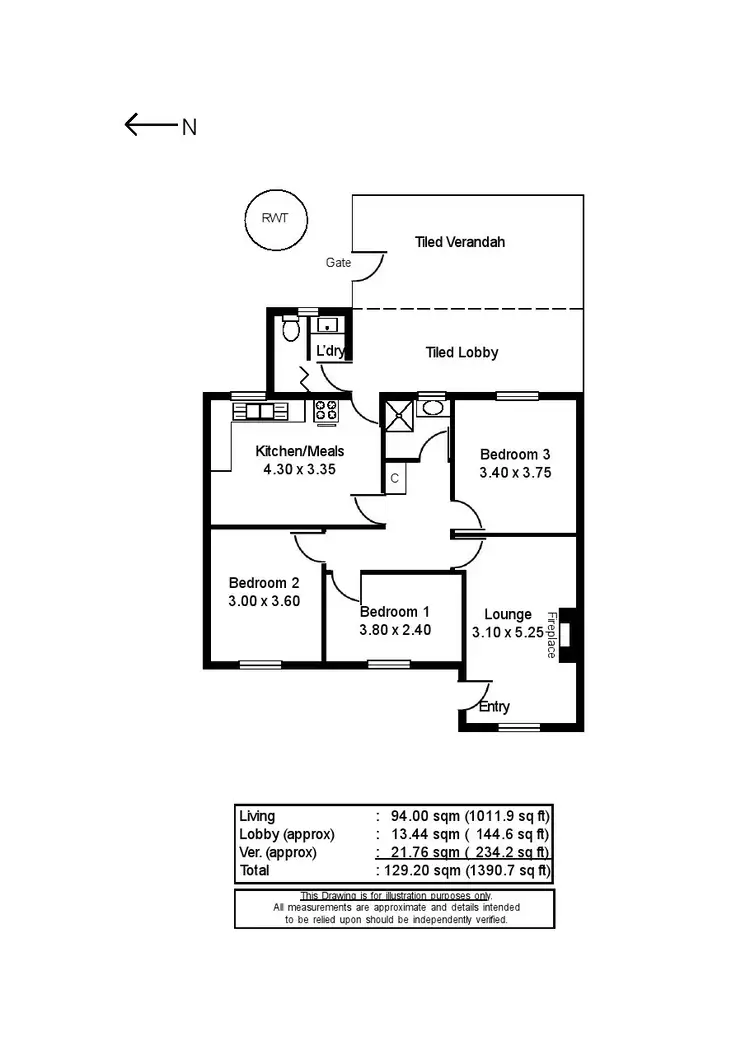 Floorplan of Homely house listing, 11 Giles Street, Crystal Brook SA 5523