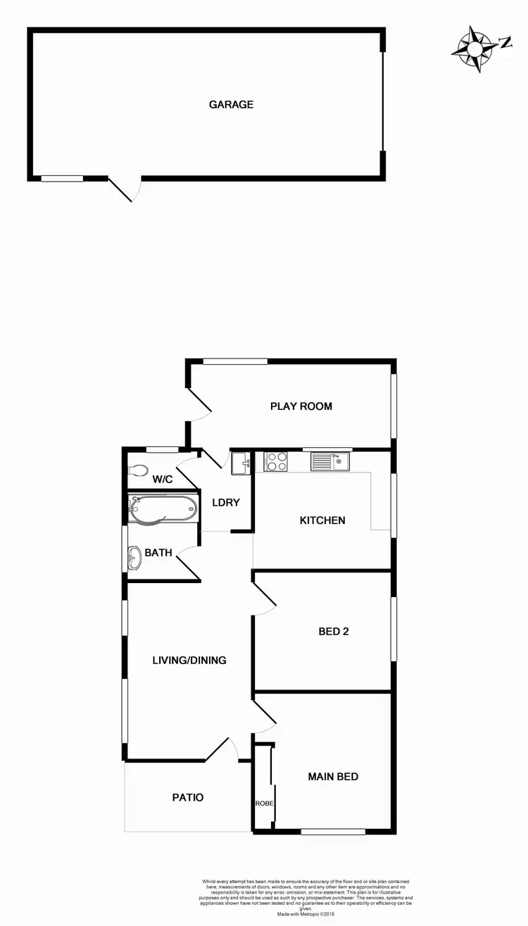 Floorplan of Homely house listing, 64 Brooks Street, Telarah NSW 2320
