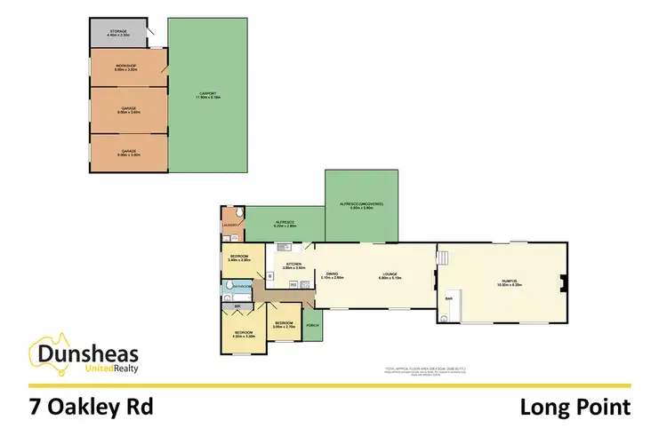 Floorplan of Homely house listing, 7 Oakley Road, Long Point NSW 2564