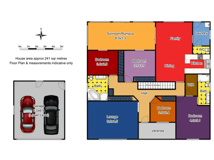 Floorplan of Homely house listing, 18 Booth Crescent, Orange NSW 2800