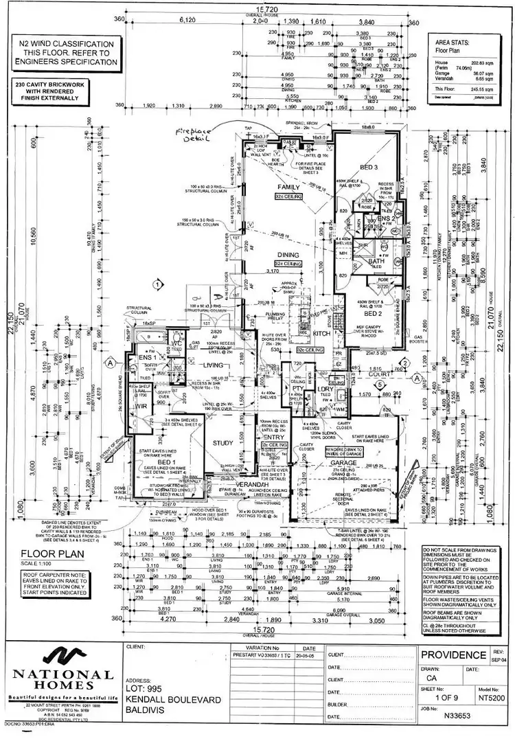 Floorplan of Homely house listing, 39 Kendall Boulevard, Baldivis WA 6171