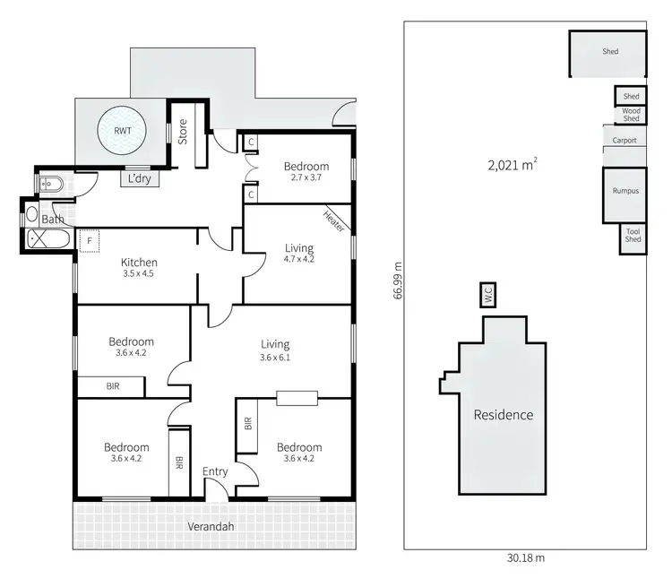 Floorplan of Homely house listing, 23 Main North Road, Watervale SA 5452
