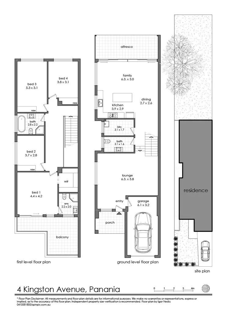 Floorplan of Homely house listing, 4 Kingston Avenue, Panania NSW 2213