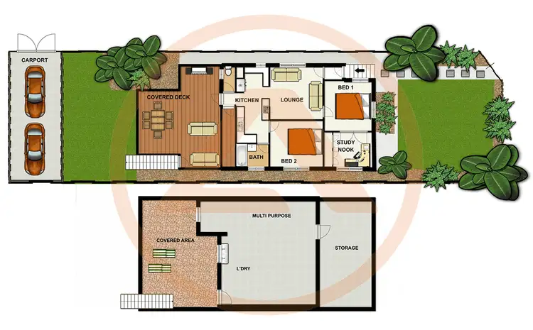 Floorplan of Homely house listing, 91 Gainsborough Street, Moorooka QLD 4105