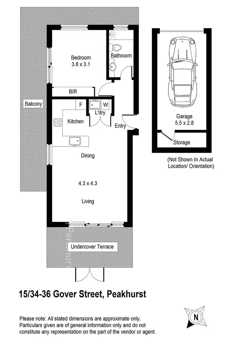 Floorplan of Homely apartment listing, 15/34-36 Gover Street, Peakhurst NSW 2210