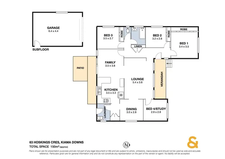 Floorplan of Homely house listing, 63 Hoskings Crescent, Kiama Downs NSW 2533